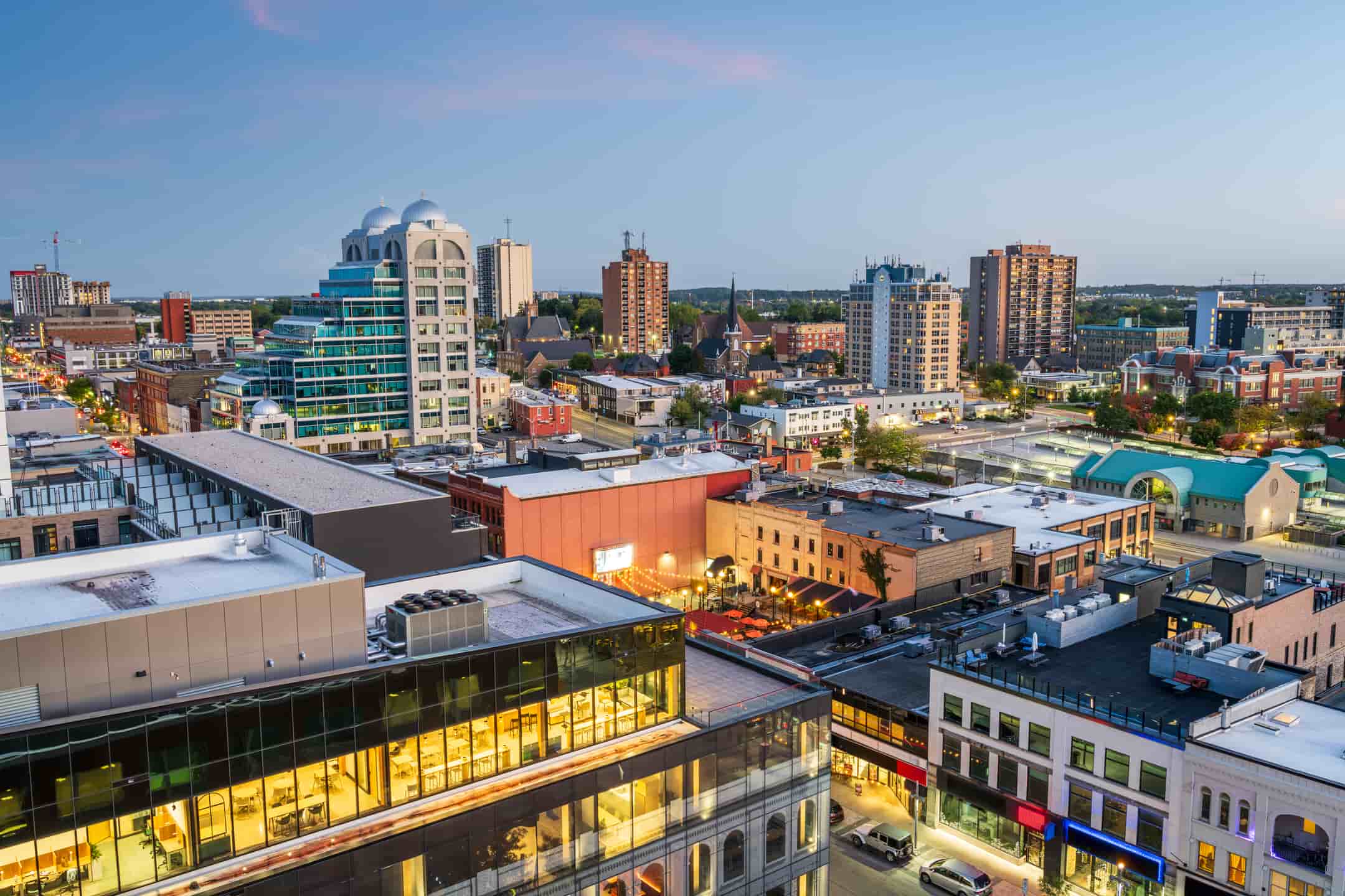 Downtown Kitchener skyline